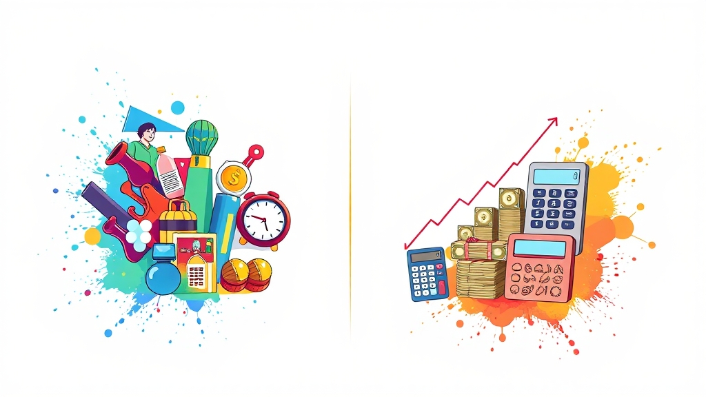 소득금액 vs 수입금액 (illustration 스타일)