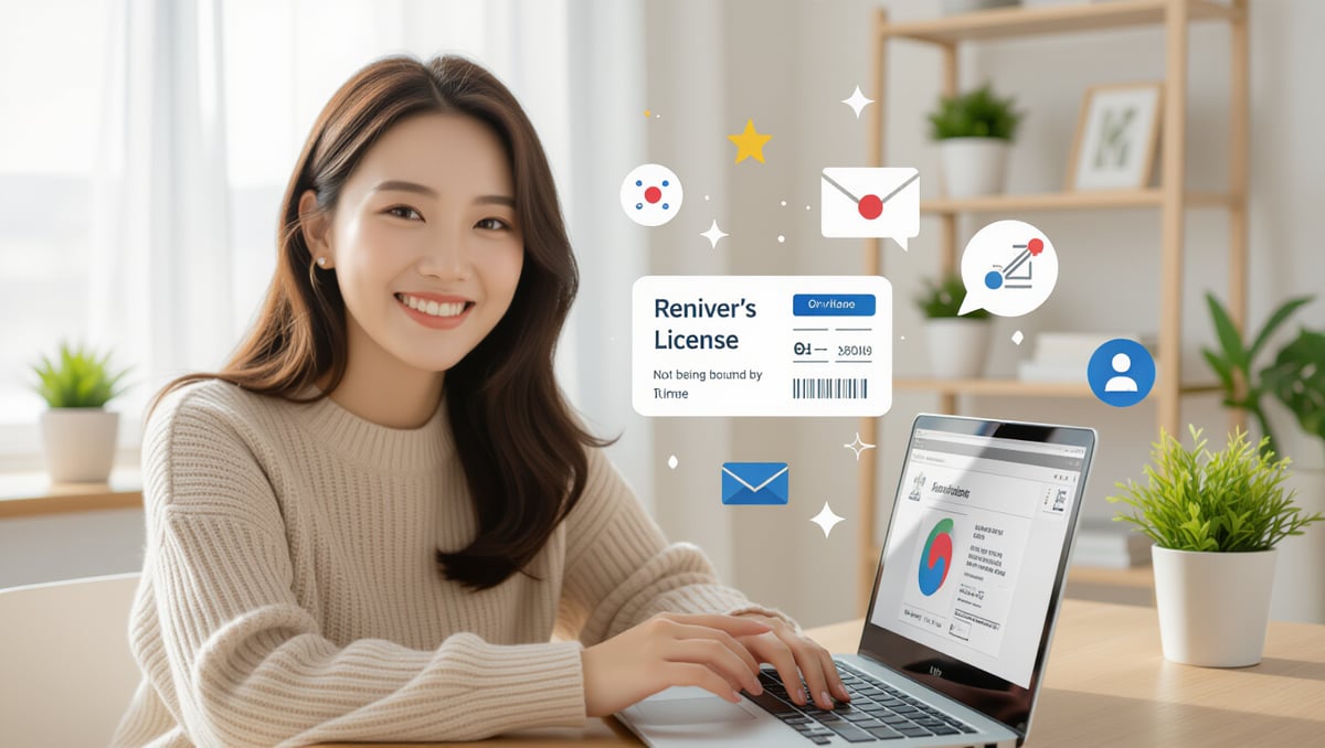 안전운전 통합민원: 면허 갱신부터 벌점 조회까지 한눈에 3 💡 운전면허 갱신, 온라인으로 간편하게!