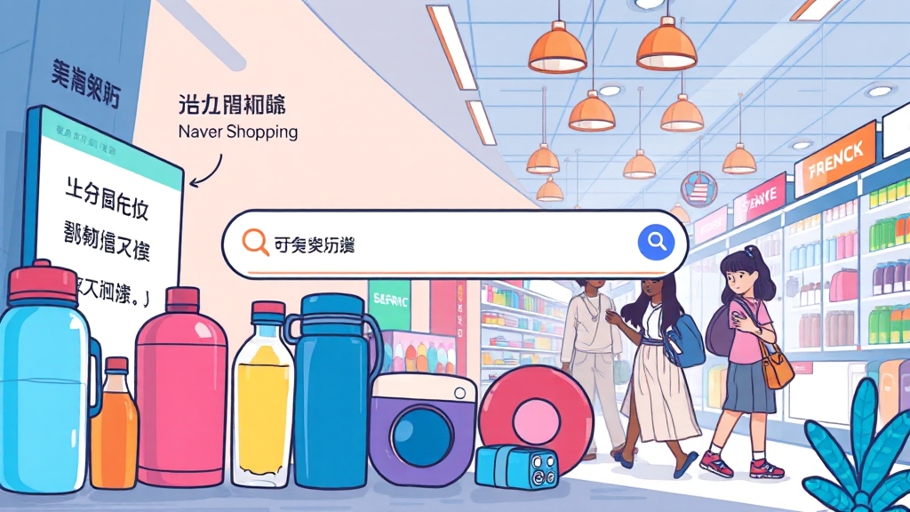 스마트스토어 키워드 분석: 매출 상승 전략 & 2025 트렌드 7 스마트스토어 키워드 선정 시 실수 및 해결 방법 (cartoon 스타일)