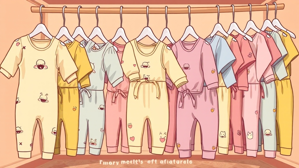 유니클로 세일 총정리: 기간, 추천 상품, 사이즈 꿀팁! 4 아기옷 사이즈 & 소재 꿀팁 (cartoon 스타일)