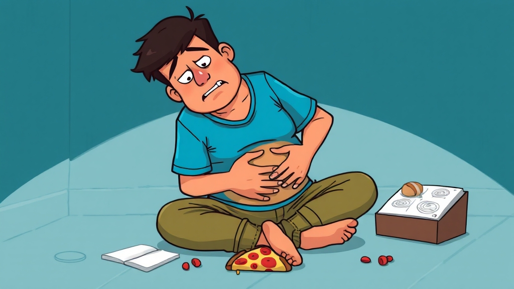 급체란 무엇일까요? (cartoon 스타일)