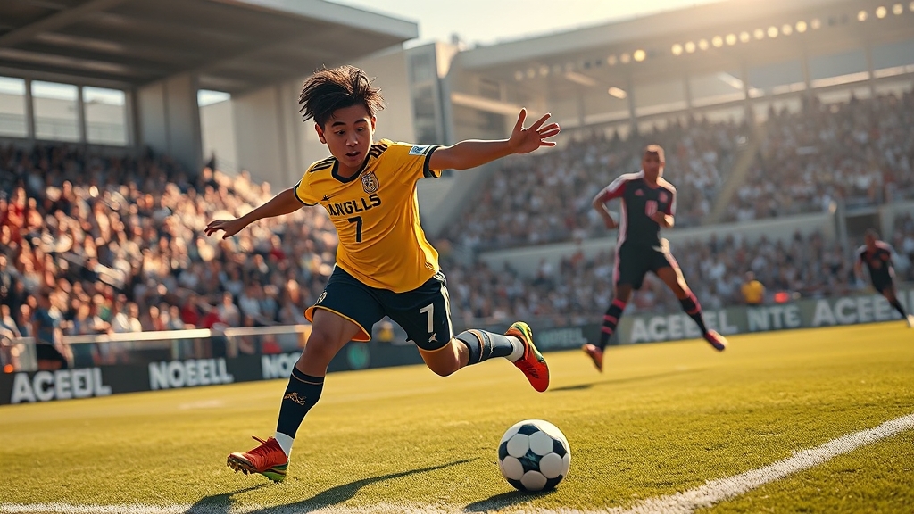 손흥민 LA FC 데뷔전: 결과, 활약, 전술 분석 총정리 3 손흥민 활약: 주요 장면 분석 (realistic 스타일)