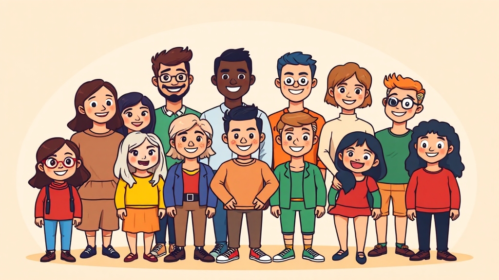 MBTI A to Z: 성격 유형 완벽 분석 & 활용법 (2024 최신) 4 MBTI 유형별 특징 심층 분석 (cartoon 스타일)